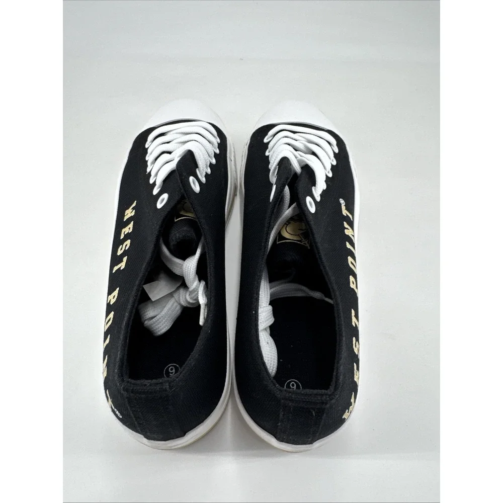 FOCO NCAA‎ Men's Low Top Canvas Army West Point Black Knights Size 9 Black